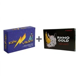 KK VILLM - 6 DB + RHINO GOLD - 6 DB csomag