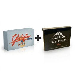 TITN POWER RED - 3 DB + GLADITOR STRONG KAPSZULA FRFIAKNAK - 4 db csomag