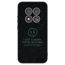 Fekete szilikon tok az alábbi mobiltelefonokra Xiaomi Redmi Note 15 Pro 5G - LEFT A MARK