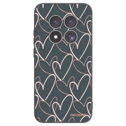 Fekete szilikon tok az alábbi mobiltelefonokra Xiaomi Redmi Note 15 Pro 5G - Lots of love