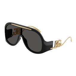 DOLCE & GABBANA DG6202 501/87 Black Dark Grey napszemüveg