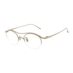GIORGIO ARMANI AR5158T 3408 Brushed Soft Gold Demo Lens szemüveg