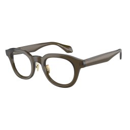 GIORGIO ARMANI AR7253 6061 Transparent Green Demo Lens szemüveg