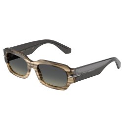 DOLCE & GABBANA DG4485 348411 Gradient Striped Grey Grey Gradient napszemüveg