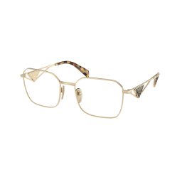 PRADA PR A51V 14N1O1 Pale Gold Demo Lens szemüveg
