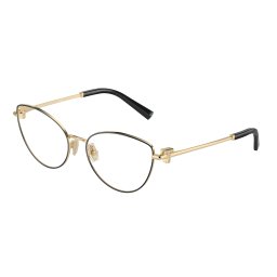 TIFFANY TF1159B 6164 Black On Pale Gold Demo Lens szemüveg
