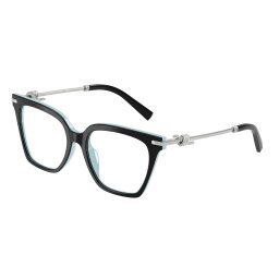 TIFFANY TF2284B 8055 Black On Tiffany Blue Demo Lens szemüveg
