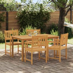 vidaXL Kerti pad 4 pcs Természetes 56 x 55,5 x 90 cm Tömör Akácfa