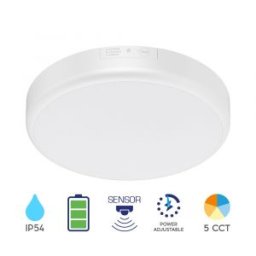 Ledes Mennyezeti lámpa D:280mm 20W 2000lm 2700-3000-4000-5000-6500K Változtatható fehér