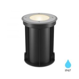 Padlóba süllyeszthető lámpa D:108mm GU10