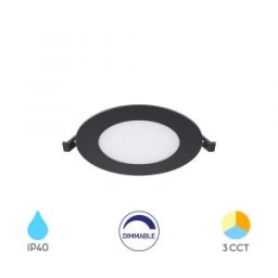 LED Süllyesztett spot lámpa D:128mm 6W 470lm 3000-4000-6500K