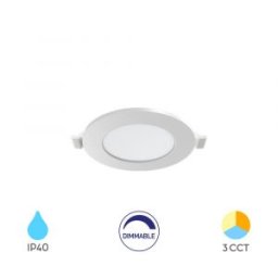 LED Süllyesztett spot lámpa D:85mm 4W 280lm 3000-4000-6500K