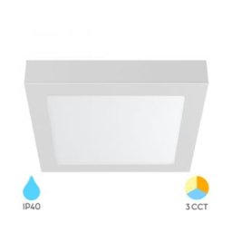 Mennyezeti Led spot lámpa 272mmx272mm 24W 2400lm 3000-4000-6500K