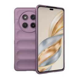 Szilikon telefonvédő (ütésállóság, kameravédő, 3D) LILA Honor Magic 7 Lite