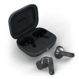 Motorola Moto Buds Bass vezeték nélküli bluetooth fülhallgató, Dark Shadow, fekete