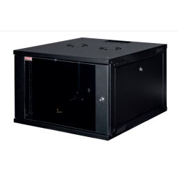 Lande LN-EUBOX09U5445-BL-1 Rackszekrény, 19", 9U, fali