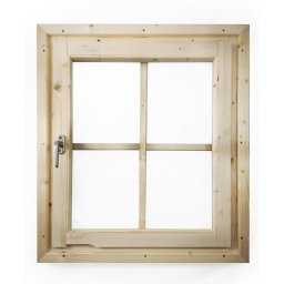 Karibu 38 mm-es bukó-nyíló ablak, valódi üvegből készült, natúr, 69 cm x 79,5 cm