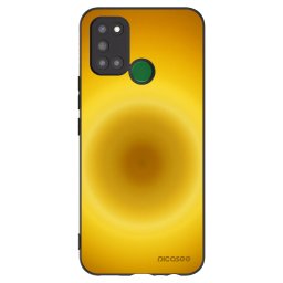 Fekete szilikon tok az alábbi mobiltelefonokra Realme 7i - Solar Pulse