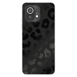 Átlátszó szilikon tok az alábbi mobiltelefonokra Xiaomi Mi 11 - Midnight Leopard