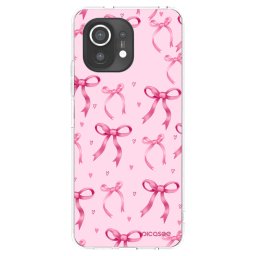 Átlátszó szilikon tok az alábbi mobiltelefonokra Xiaomi Mi 11 - Bow Aesthetic