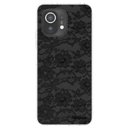 Átlátszó szilikon tok az alábbi mobiltelefonokra Xiaomi Mi 11 - Dark Elegance