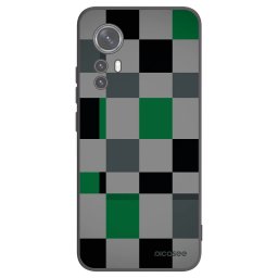 Fekete szilikon tok az alábbi mobiltelefonokra Xiaomi 12X - Block Grid