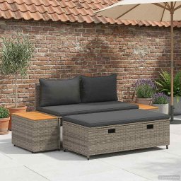 vidaXL Kültéri kanapé szett 4 -Seater 4 db 55 x 30 x 39 cm