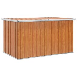 vidaXL Kültéri Tároló Doboz Horganyzott Acél 171 x 99 x 93 cm