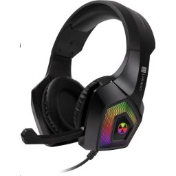CONNECT IT gaming fejhallgató BATTLE RGB Ed. 3, mikrofonnal, fekete