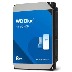 WD BLUE WD80EAAZ 8 TB SATA/600, 256 MB gyorsítótár, 3,5" AF, 5400 RPM