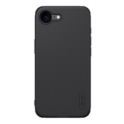 NILLKIN SUPER FROSTED PRO MAGNETIC műanyag telefonvédő (mágneses, ütésállóság, gumírozott) FEKETE Apple iPhone 16e