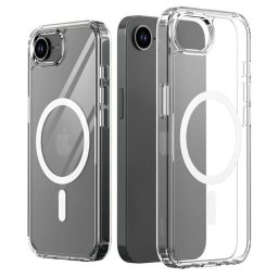 Araree Duple M MagSafe-kompatibilis tok iPhone 16e - átlátszó