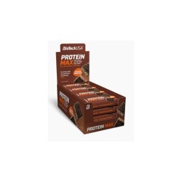 Protein Max fehérjeszelet 16x45g sós karamell BioTechUSA