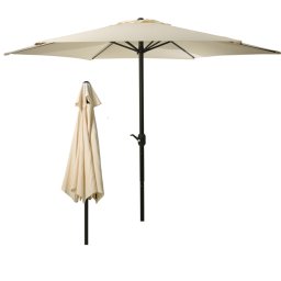 Ambience Kitekerhető Napernyő, 3 m, 180g/m2, krémszínű