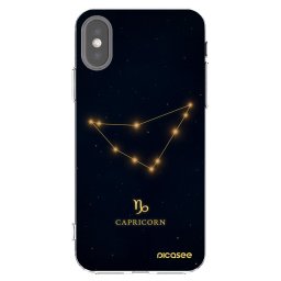Átlátszó szilikon tok az alábbi mobiltelefonokra Apple iPhone X/XS - CAPRICORN