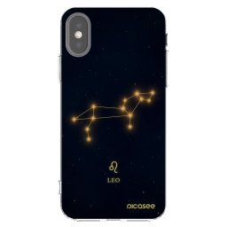 Átlátszó szilikon tok az alábbi mobiltelefonokra Apple iPhone X/XS - LEO