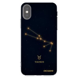 Átlátszó szilikon tok az alábbi mobiltelefonokra Apple iPhone X/XS - TAURUS
