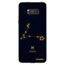 Átlátszó szilikon tok az alábbi mobiltelefonokra Samsung Galaxy S8 G950F - PISCES