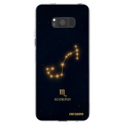 Átlátszó szilikon tok az alábbi mobiltelefonokra Samsung Galaxy S8 G950F - SCORPIO