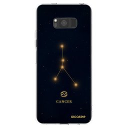 Átlátszó szilikon tok az alábbi mobiltelefonokra Samsung Galaxy S8 G950F - CANCER