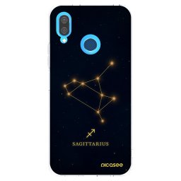 Átlátszó szilikon tok az alábbi mobiltelefonokra Huawei P20 Lite - SAGITTARIUS