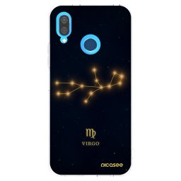 Átlátszó szilikon tok az alábbi mobiltelefonokra Huawei P20 Lite - VIRGO