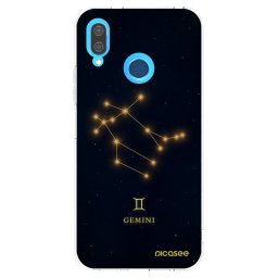 Átlátszó szilikon tok az alábbi mobiltelefonokra Huawei P20 Lite - GEMINI
