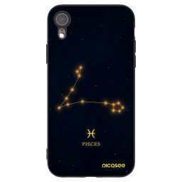Fekete szilikon tok az alábbi mobiltelefonokra Apple iPhone XR - PISCES