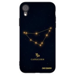 Fekete szilikon tok az alábbi mobiltelefonokra Apple iPhone XR - CAPRICORN