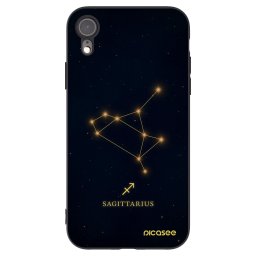 Fekete szilikon tok az alábbi mobiltelefonokra Apple iPhone XR - SAGITTARIUS