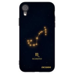 Fekete szilikon tok az alábbi mobiltelefonokra Apple iPhone XR - SCORPIO