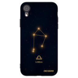 Fekete szilikon tok az alábbi mobiltelefonokra Apple iPhone XR - LIBRA