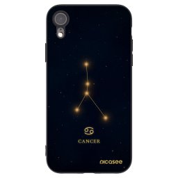 Fekete szilikon tok az alábbi mobiltelefonokra Apple iPhone XR - CANCER