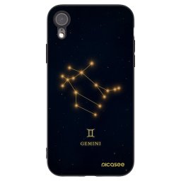 Fekete szilikon tok az alábbi mobiltelefonokra Apple iPhone XR - GEMINI